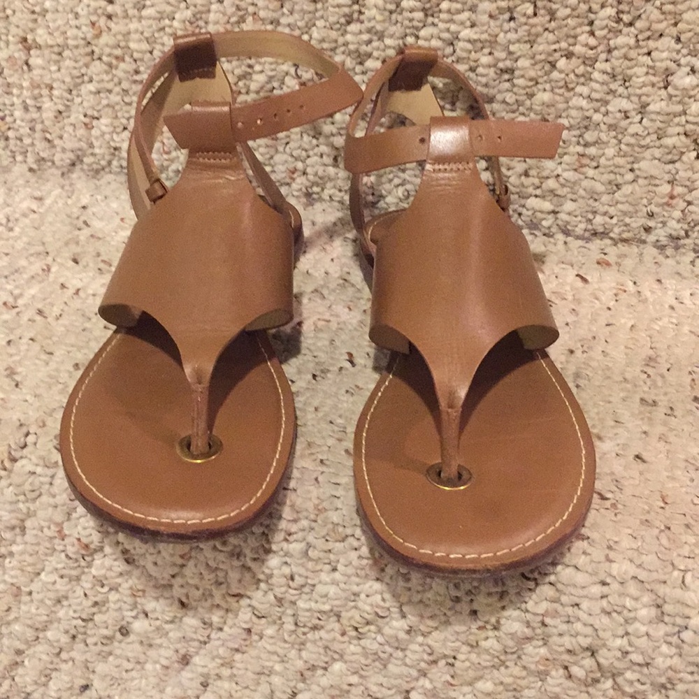 Michael Kors Leather Sandals